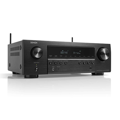 Denon AVR-S660H 5.2 Ch home theater receiver , Advanced 8K Upscaling, 3D Audio - Dolby TrueHD, DTS:HD Master, Amazon Alexa | Wi-Fi®, Bluetooth®, Apple AirPlay® 2