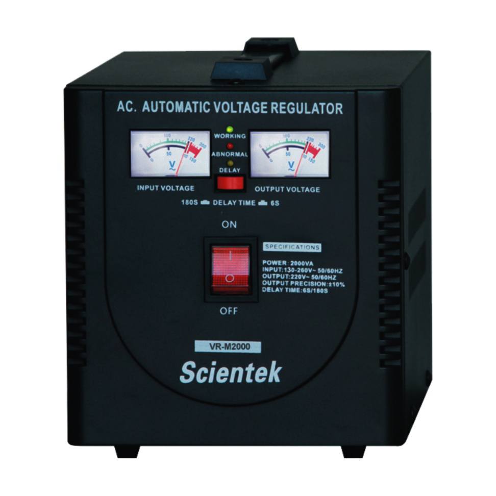 Scientek 1.5KVA Stabilizer - Meter Display