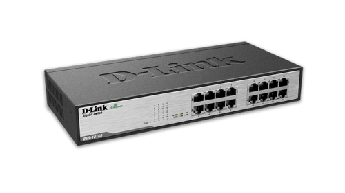 16-port 10/100/1000Base-T Unmanaged Green Desktop Gigabit SKU DGS-1016D/B