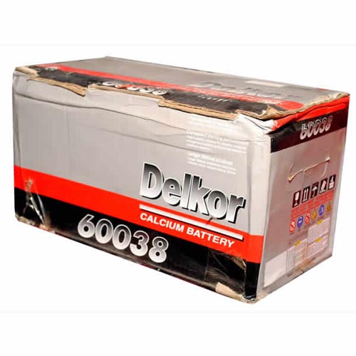 DELKOR BATTERY 75AH/12V CAR BATTERY (K)