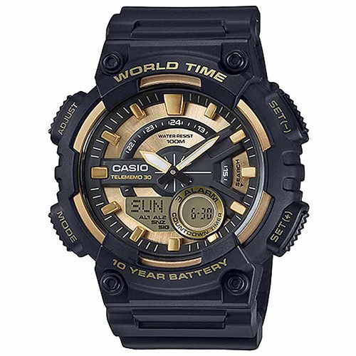 Casio AEQ110BW-9AV Men’s ‘Heavy Duty’ Quartz Resin Watch