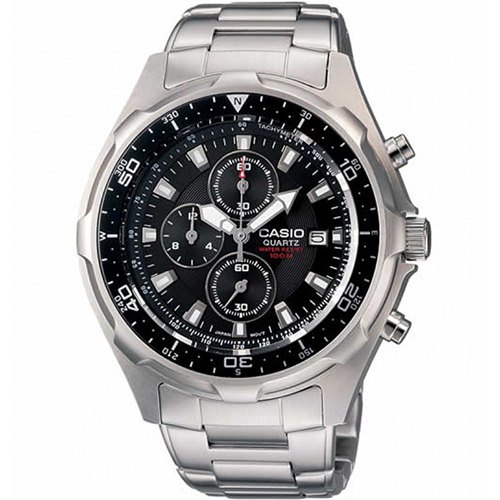 CASIO AMW330D-1AV Men’s Silver Strap Stainless Steel Watch