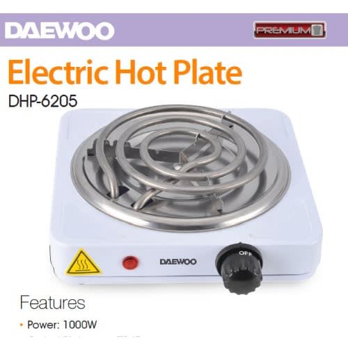 Daewoo Electric Hot Plate Dhp-6205