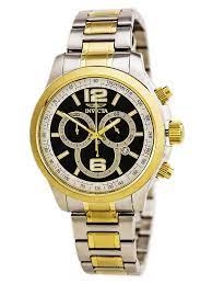 INVICTA 0080 MEN’S SPECIALTY TWO-TONE STAINLESS STEEL CHRONOGRAPH WATCH