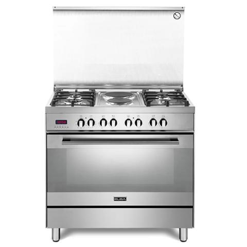 Elba Gas Cooker | 90cm 4 Gas Burners + 2 Electric Plates -FEX9642M NG