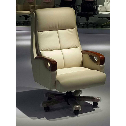 Deluxe Executive Recline Chair (Cream)