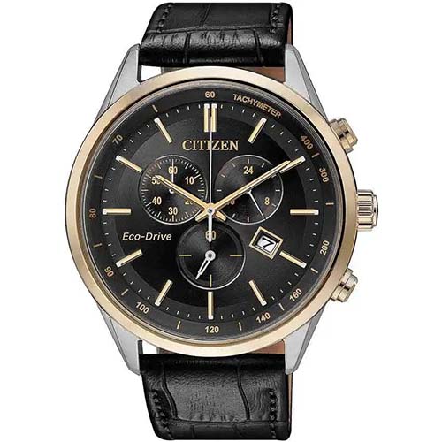 CITIZEN AT2144-11E MEN’S ECO-DRIVE SAPPHIRE GLASS BLACK DIAL WATCH