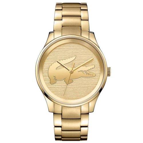 LACOSTE 2001016 WOMEN'S ANALOG QUARTZ YELLOW GOLD BRACELET WATCH