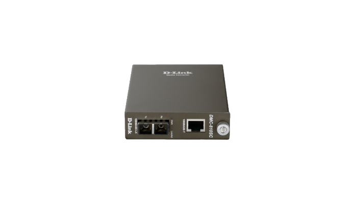 1000Base-T UTP to 1000Base-LX SM SC Gigabit Fiber Media SKU DMC-810SC/B