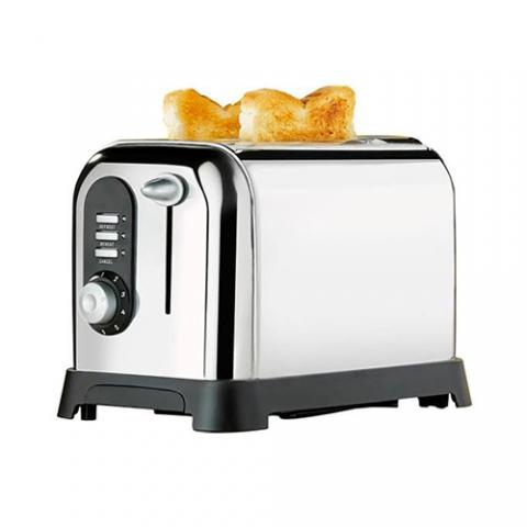 Sainsbury'S Sainsbury Home 2 Slice Stainless Steel Popup Toaster