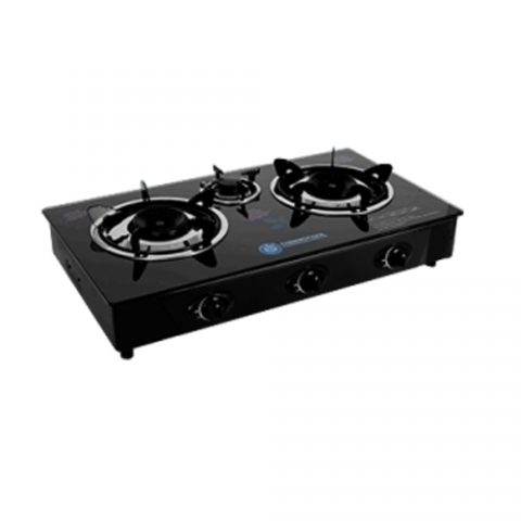 HAIER THERMOCOOL TEC CKR TBL 3HOB TGC-3GA GLASS TRIO