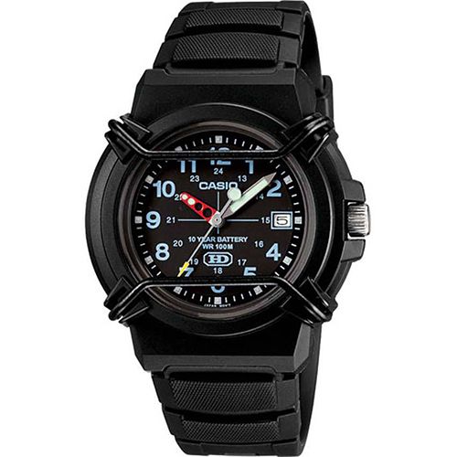 Casio HDA600B-1BV Men’s Enticer Analog Sports Medium Watch - Large