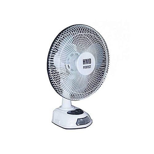 HMD Perfect 12inch Rechargeable Table Fan CR-8801