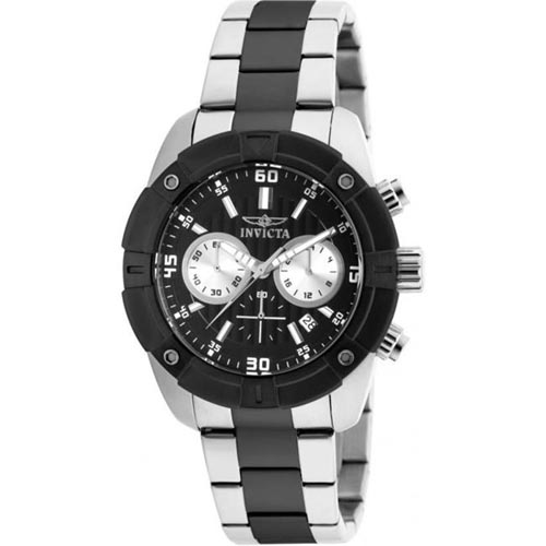 INVICTA 21469 MEN'S SPECIALTY QUARTZ MULTIFUNCTION BLACK DIAL WATCH