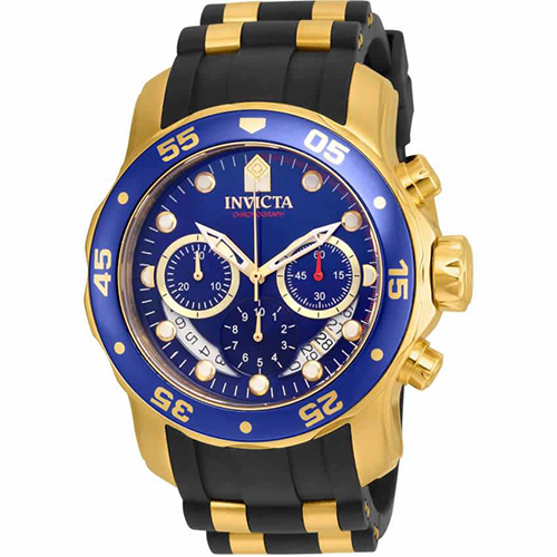 Invicta 21929 Pro Diver Men’s Quartz Multifunction Blue Dial Watch