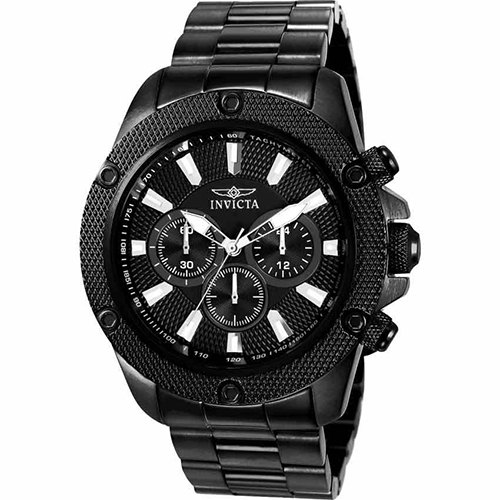 Invicta 22722 Men’s Pro Diver Quartz Chronograph Black Dial Watch