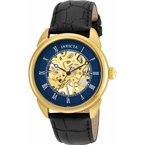 Invicta 23536 Men’s Specialty Mechanical 3 Hand Blue Dial Watch