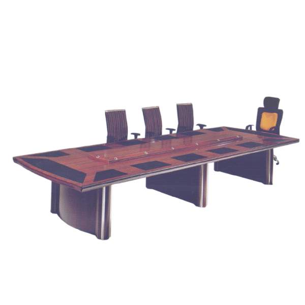 14-Man Executive Conference Table (Wooden Legs)