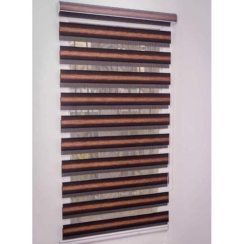 Day And Night Blinds- Brown 4 by 4 5 by 5 5 by 6 7 by 5