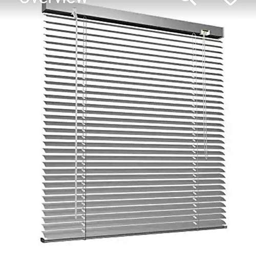 Aluminium Venetian Window Blinds Silver 0.75M WIDTH X 0.75M HEIGHT 1.4M WIDTH X 1.4M HEIGHT 1.75M WIDTH X 1.4M HEIGHT 2M WIDTH X 1.4M HEIGHT