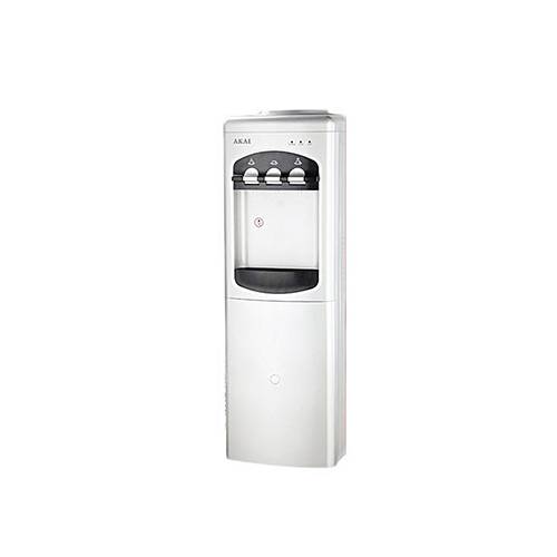 AKAI Water Dispenser With Fridge And Three Nozzles For Hot, Cold And Lukewarm Water