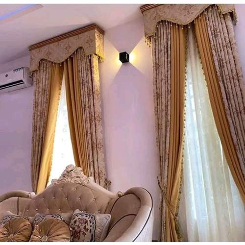 DELUXE LUXURY EXQUISITE CURTAIN 6 (Price stated is Starting Price,State Dimension needed) - Small