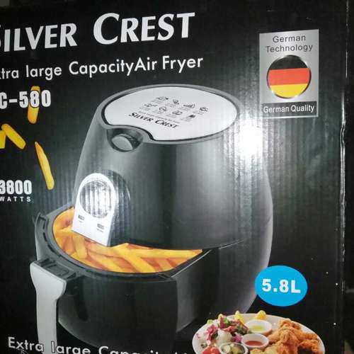 SILVER CREST EXTRA LARGE CAPACITY AIR FRYER 8L