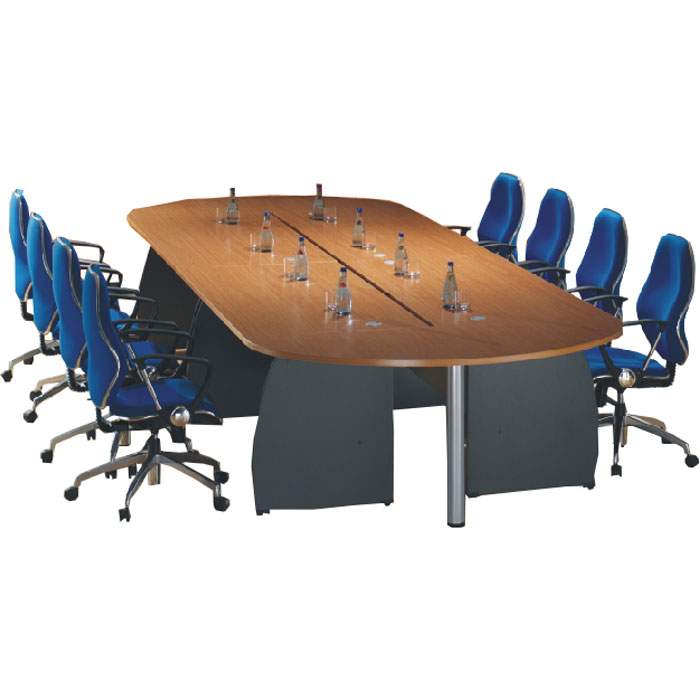 12-Man Conference Table with wooden legs(ATK Model)