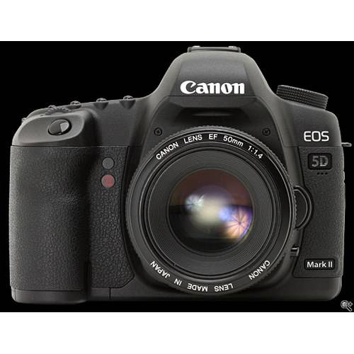 Canon EOS 5D Mark II DSLR Kit with Canon 24-105mm f/4L IS USM AF Lens (DAME) - Black