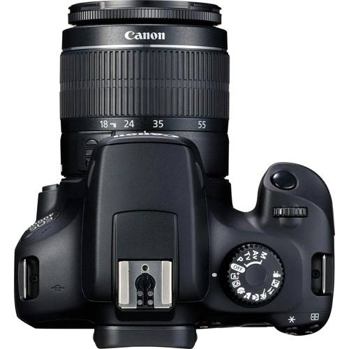 Canon Professional Digital SLR Camera EOS 4000D with 18-55mm Lens (DAME) - Black