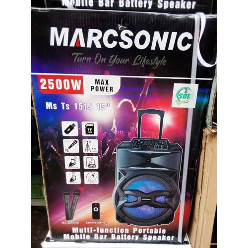 MARCSONIC TS 1515 15Inches SPEAKER