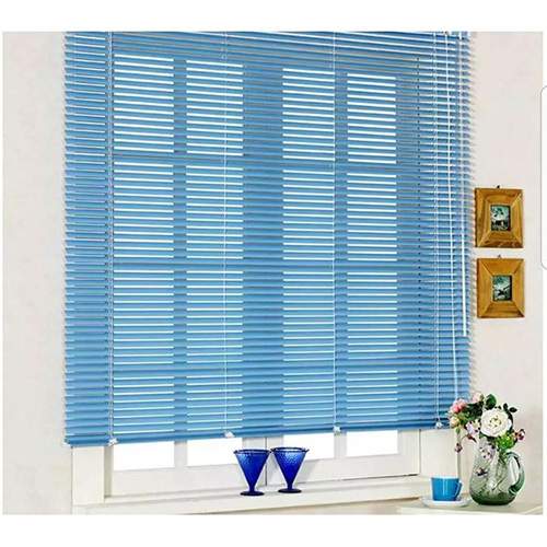 CLASSY Aluminium Window Blinds Light Blue 093 0.75M WIDTH X 0.75M HEIGHT 1.0M WIDTH X 1.0M HEIGHT 1.2M WIDTH X 1,2M HEIGHT