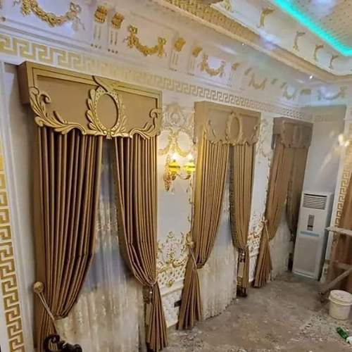 DELUXE LUXURY EXQUISITE CURTAIN 32 (Price stated is Starting Price,State Dimension needed) - Small - Small