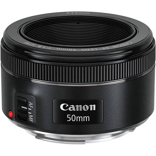 CANON LENS 50mm 1.8mm For Professional Camera (DAME) - Black