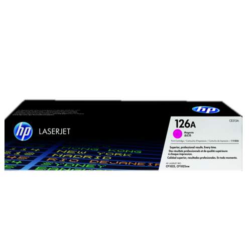 HP 126A Magenta Original LaserJet Toner Cartridge (CE313A)