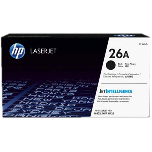 HP 26A Black Original LaserJet Toner Cartridge (CF226A)