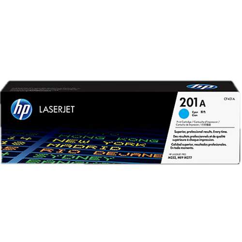 HP 201A Cyan Original LaserJet Toner Cartridge (CF401A)