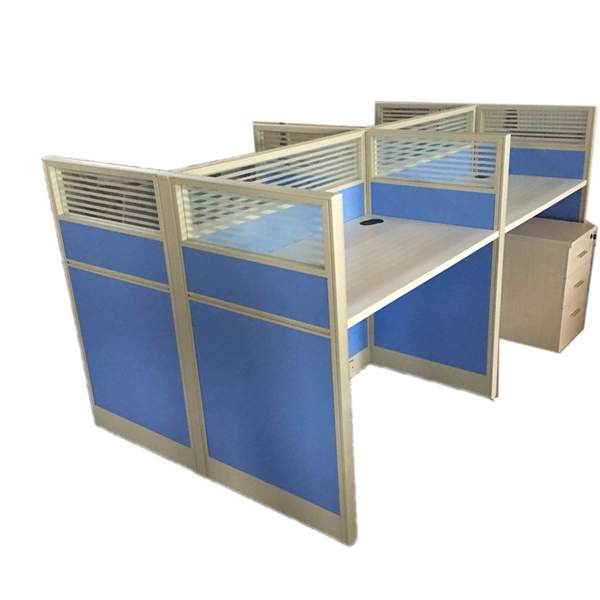 4-Seater Panel Workstation