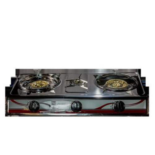 SAISHO S-307(1) STEEL THREE BURNER GAS STOVE