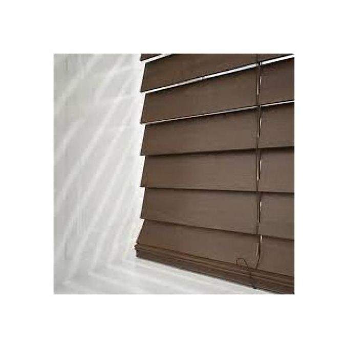 Classy Wooden Venetian Window Blinds DARK BROWN 018 1.15M Width x 1.4M Height 1.65M WIDTH X 1.4M HEIGHT 1.75M WIDTH X 1.4M HEIGHT