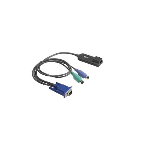 HP KVM/IP PS/2 VGA RJ45 Console Adapter 262587-B21 CAT5