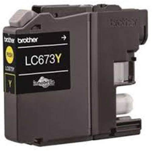 Brother Ink Cartridge Yellow Lc673y