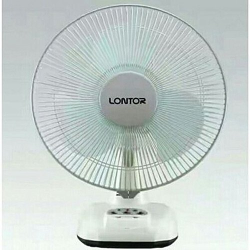 Lontor Rechargeable Table Fan - 12 Inch