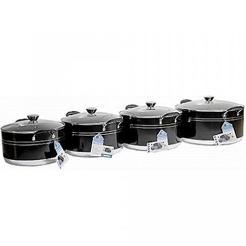 Master Chef 4 Big Non Stick Cooking Pots