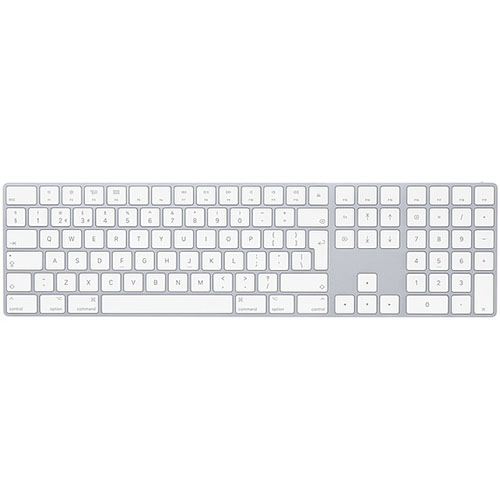 Apple Magic Keyboard with Numeric Keypad - British English - Silver (DW)