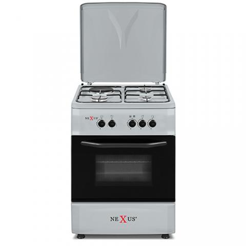 NEXUS NX-6004(3+1) TURKEY GAS COOKER SILVER FINISHED