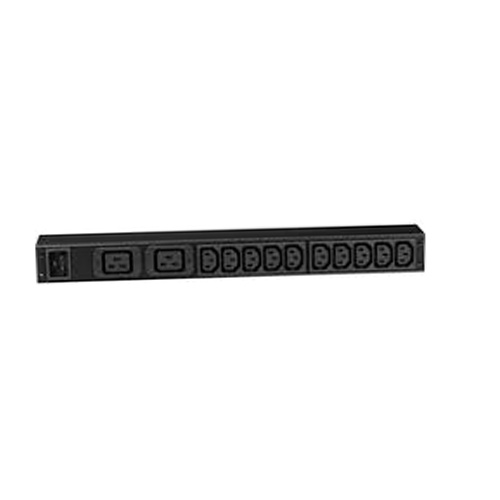 APC AP9559 Rack Power Distribution Unit|Basic,1U,16A,208|230V,(10)C13 and (2)C19(CC)