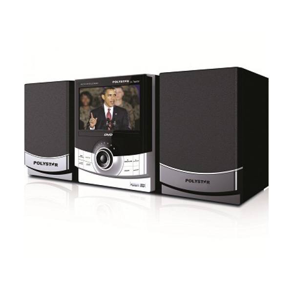 Polystar S-760TV Combo DVD Set with 7" Screen+tv