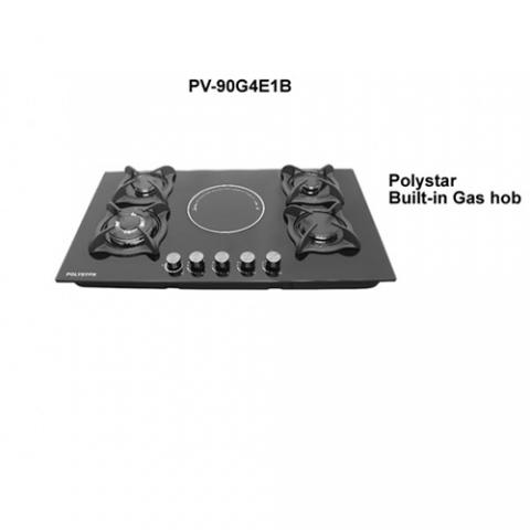 Polystar 4 Gas 1 Electric Burner Built-in Gas hob|PV-90G4E1B