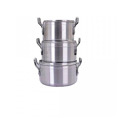 Hoffner Quality Cookware Pot Set 3pcs - 18cm/20cm/22cm